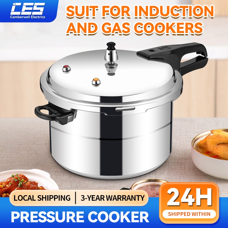 CES Pressure Cooker 3L, 4L, 5L, 7L 9L Domestic Gas/induction cooker  Stainless Steel Pressure Cooker