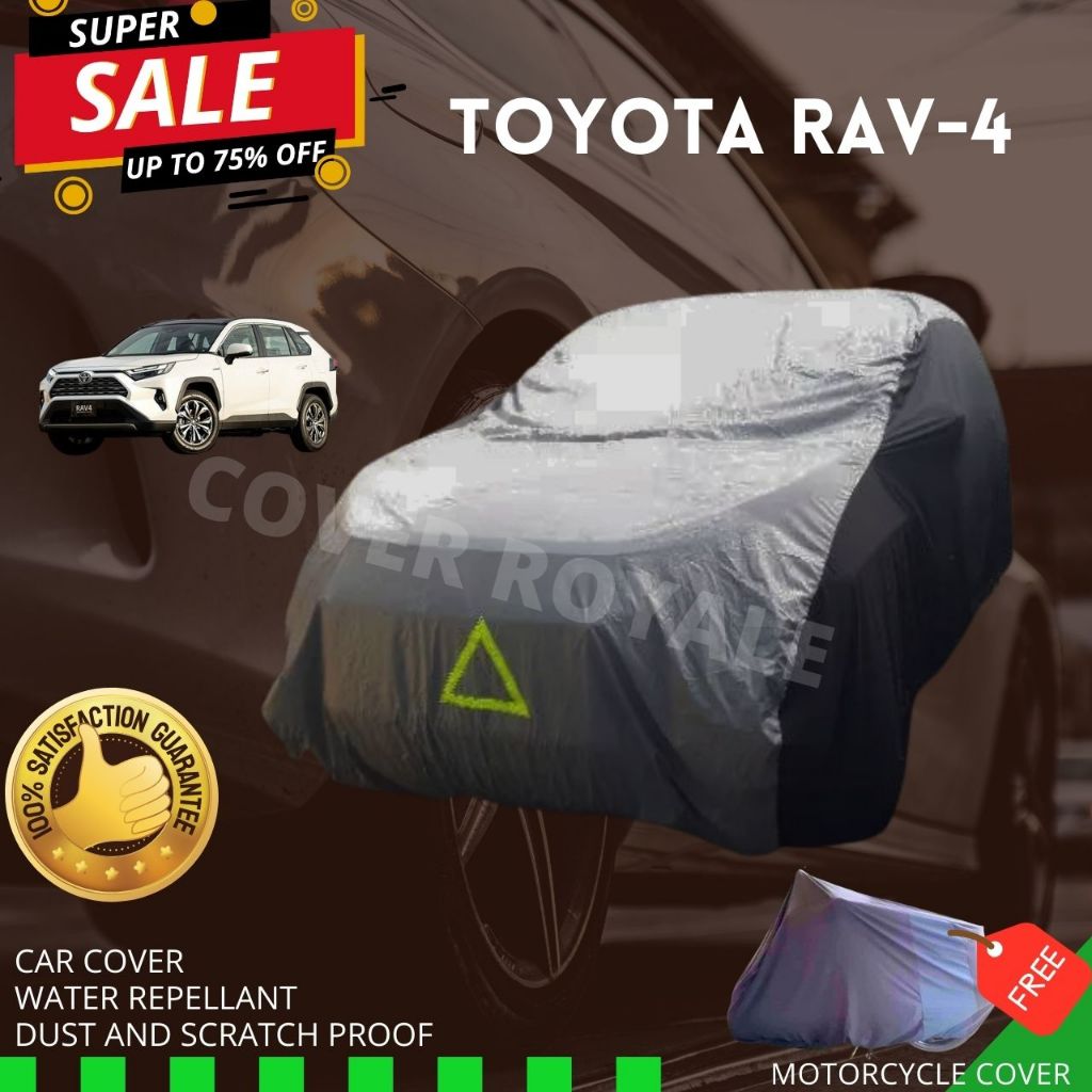 TOYOTA RAV4 HIGH QUALITY CAR COVER WATER REPELLANT AND DUST PROOF WITH ...
