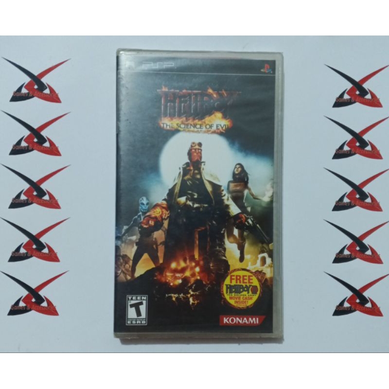 PSP PlayStation Portable UMD Game Hellboy The Science of Evil (Sealed
