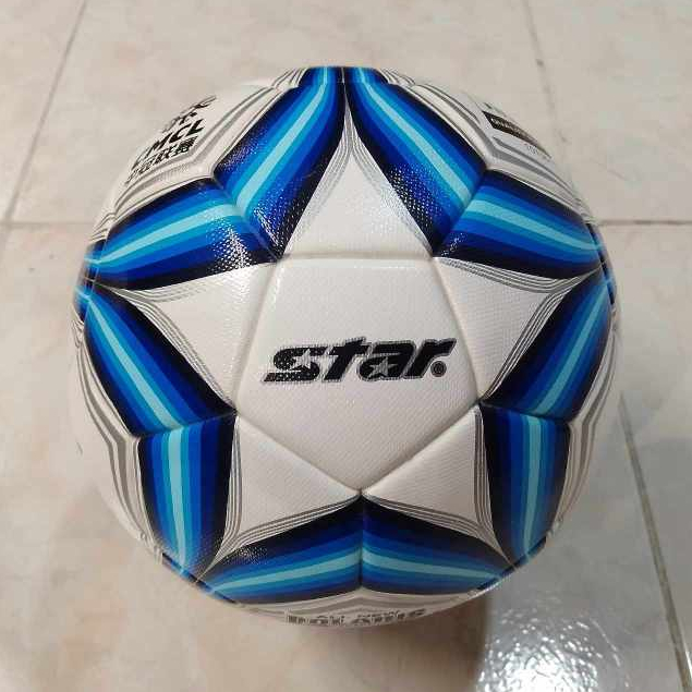 Authentic Star New Polaris 2000 Sb225ftb Football Soccer Ball Fifa Pro 