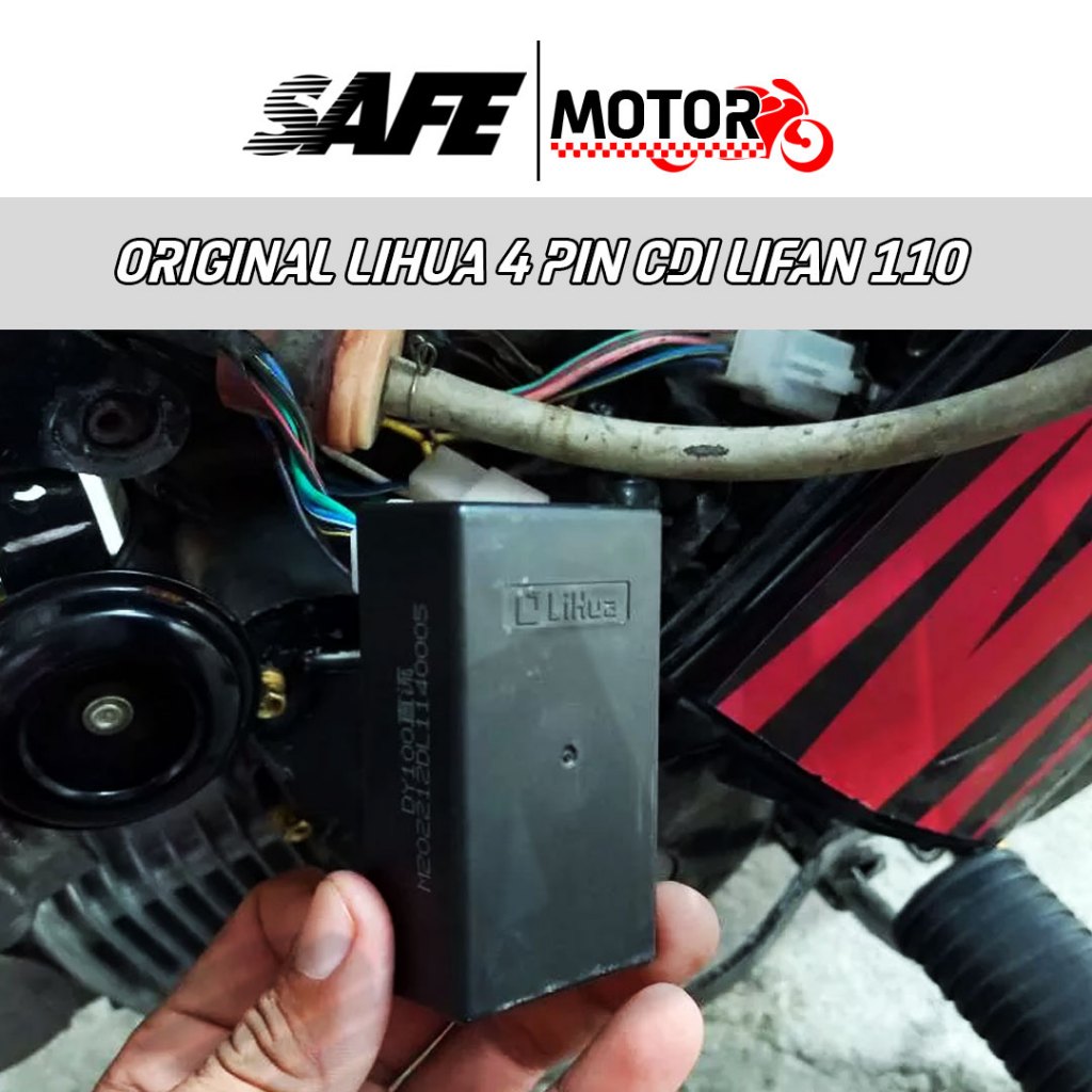 100% ORIGINAL LIHUA CDI Unit Lifan110/LF110 Battery Operated (4 pins ...