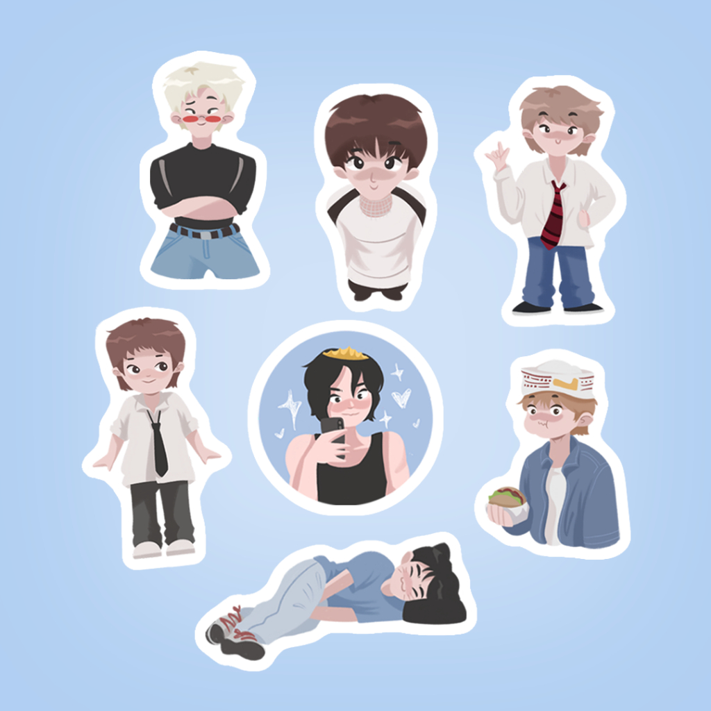 RIIZE KPOP Sticker Pack / Waterproof Laptop Stickers | Subtle Days ...