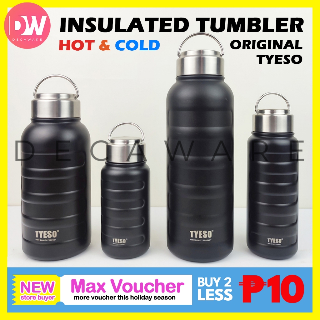 Original Tyeso Tumbler 270ML 360ML 750ML 1000ML Vacuum Insulated
