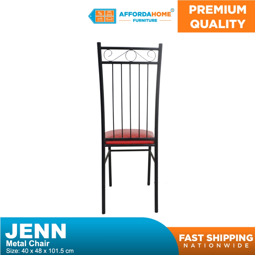 JENN METAL CHAIR - Affordahome Furniture | Shopee Philippines