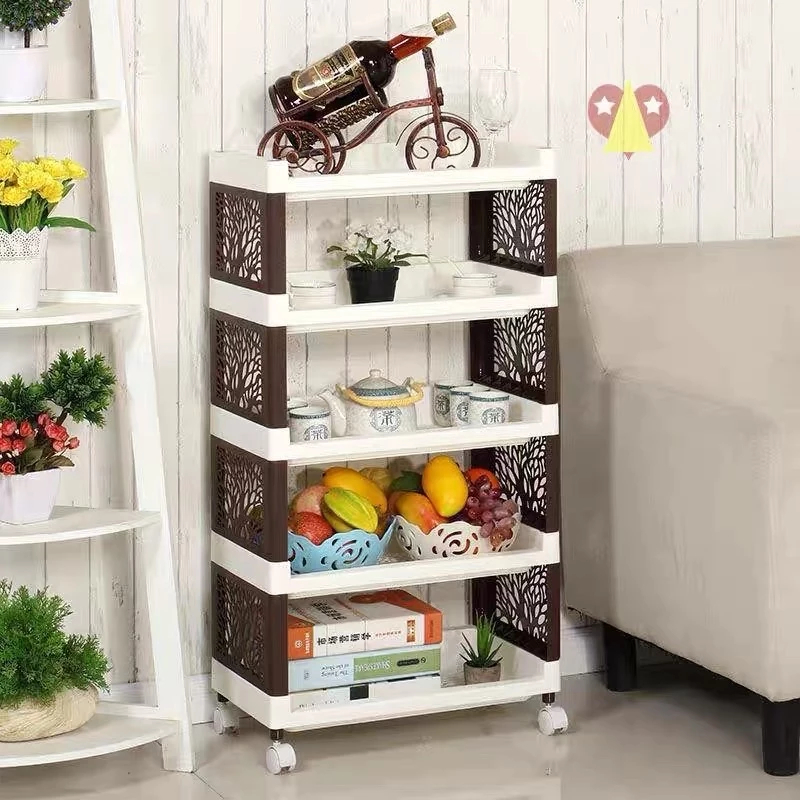 Multipurpose with wheels 3L/4L Shelf rack/utility rack | Shopee Philippines