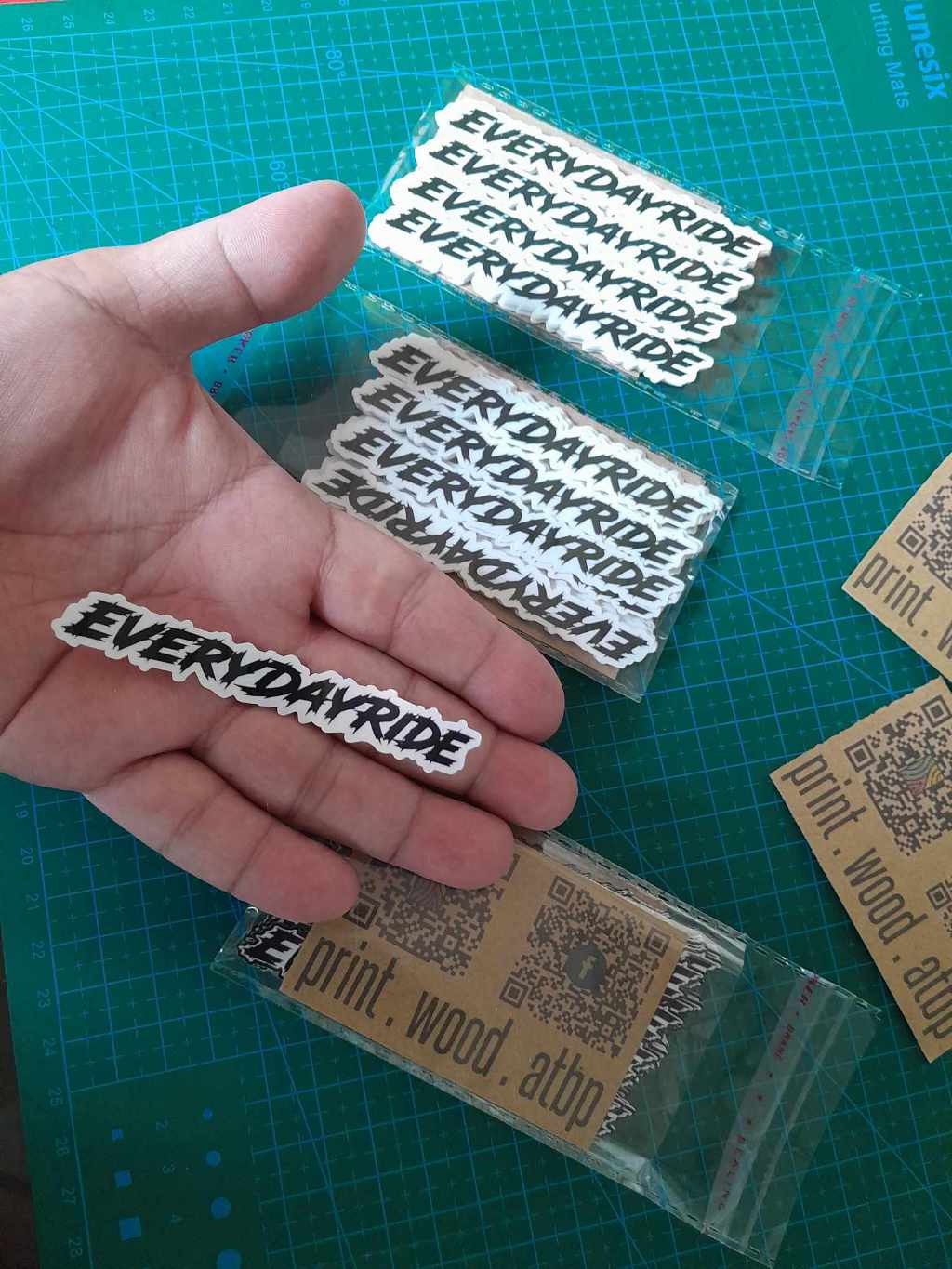 CUSTOMIZED VINYL STICKERS, A4 SIZE, LAMINATED, WATER PROOF, SCRATCH ...