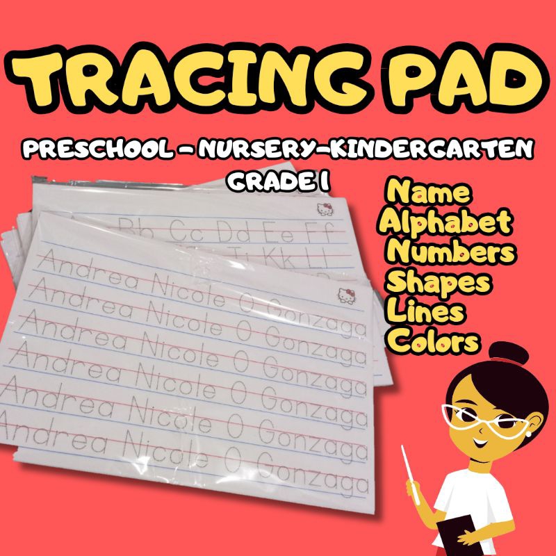 Kids store tracing pad