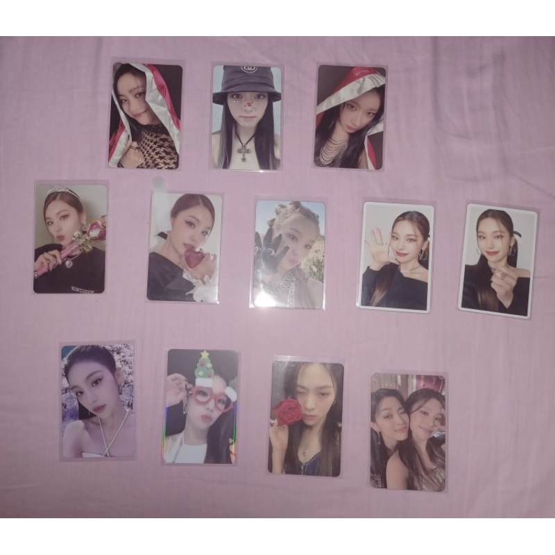 ONHAND ITZY OFFICIAL PHOTOCARDS - MOSTLY YEJI (KMD, BLAH BLAH, NOT SHY ...