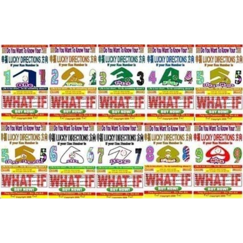 2024-kua-number-booklets-personal-lucky-unlucky-directions-based-on
