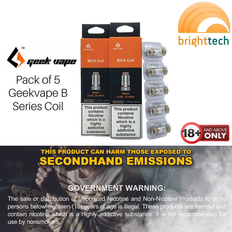 Geekvape B Series Coil Replacement - Pack Of 5 | Shopee Philippines