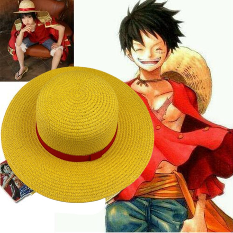 One Piece Luffy Straw Hat Anime Dress Up Gorra La | Meses Sin Intereses