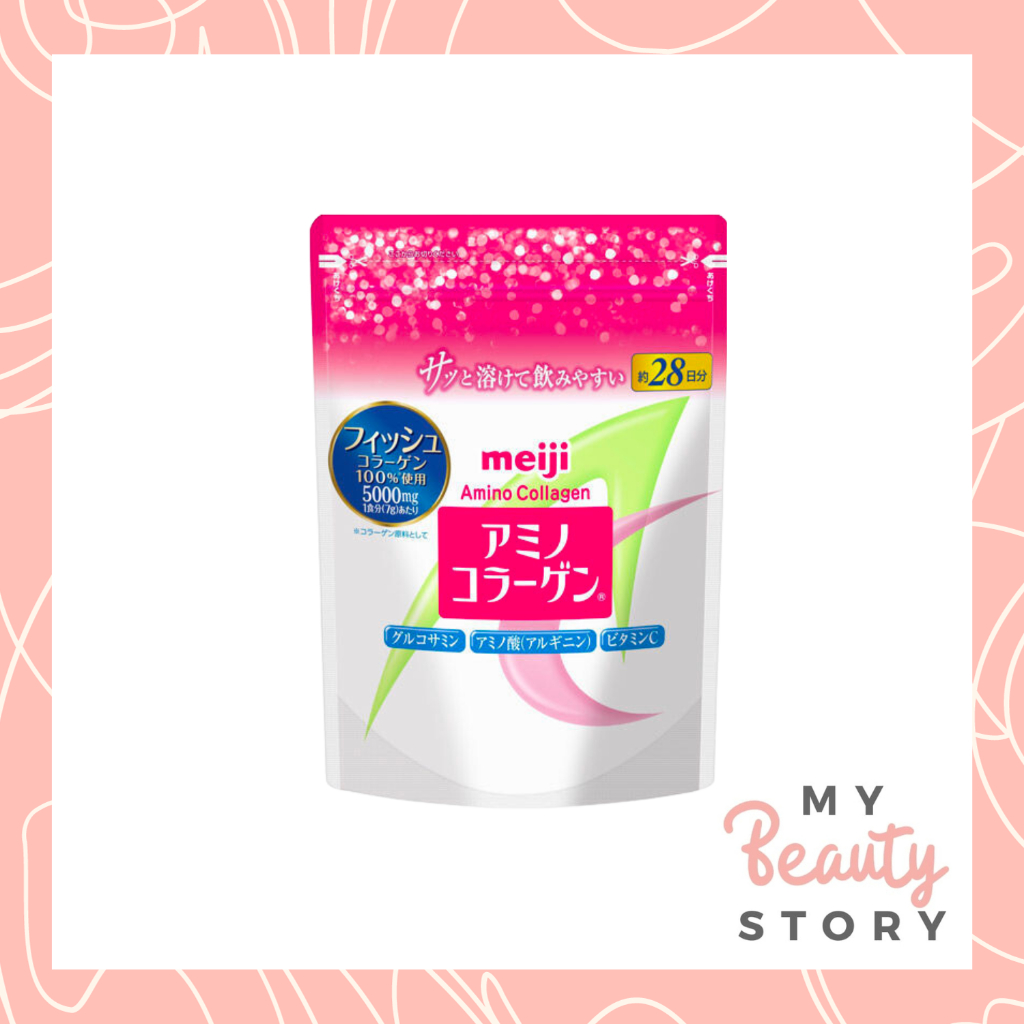Meiji Amino Collagen 28 Days 196g (EXP: 2025) | Shopee Philippines