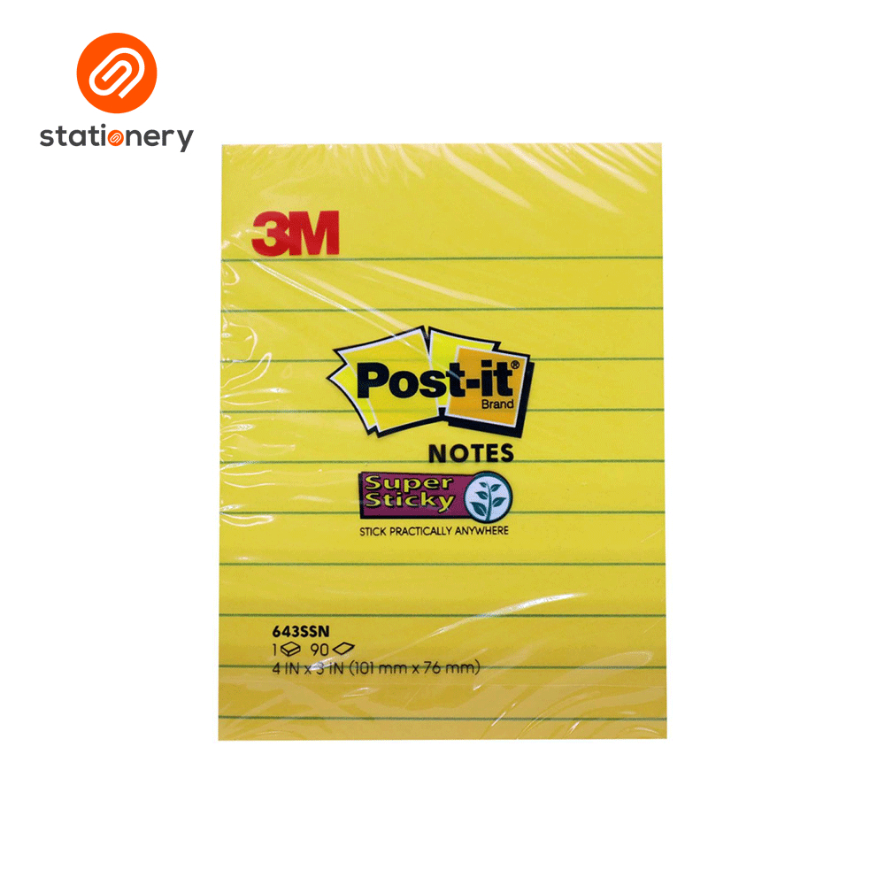 3M Post-it Super Sticky Notes (4inX3in) | Shopee Philippines
