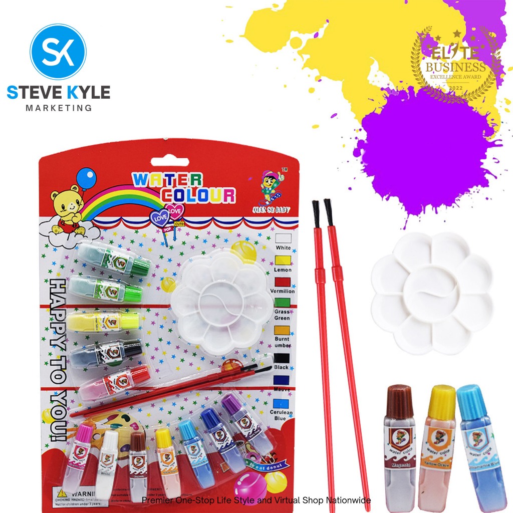 Acrylic Paint Set Watercolor Acrylic Nontoxic Oil Paint Children's