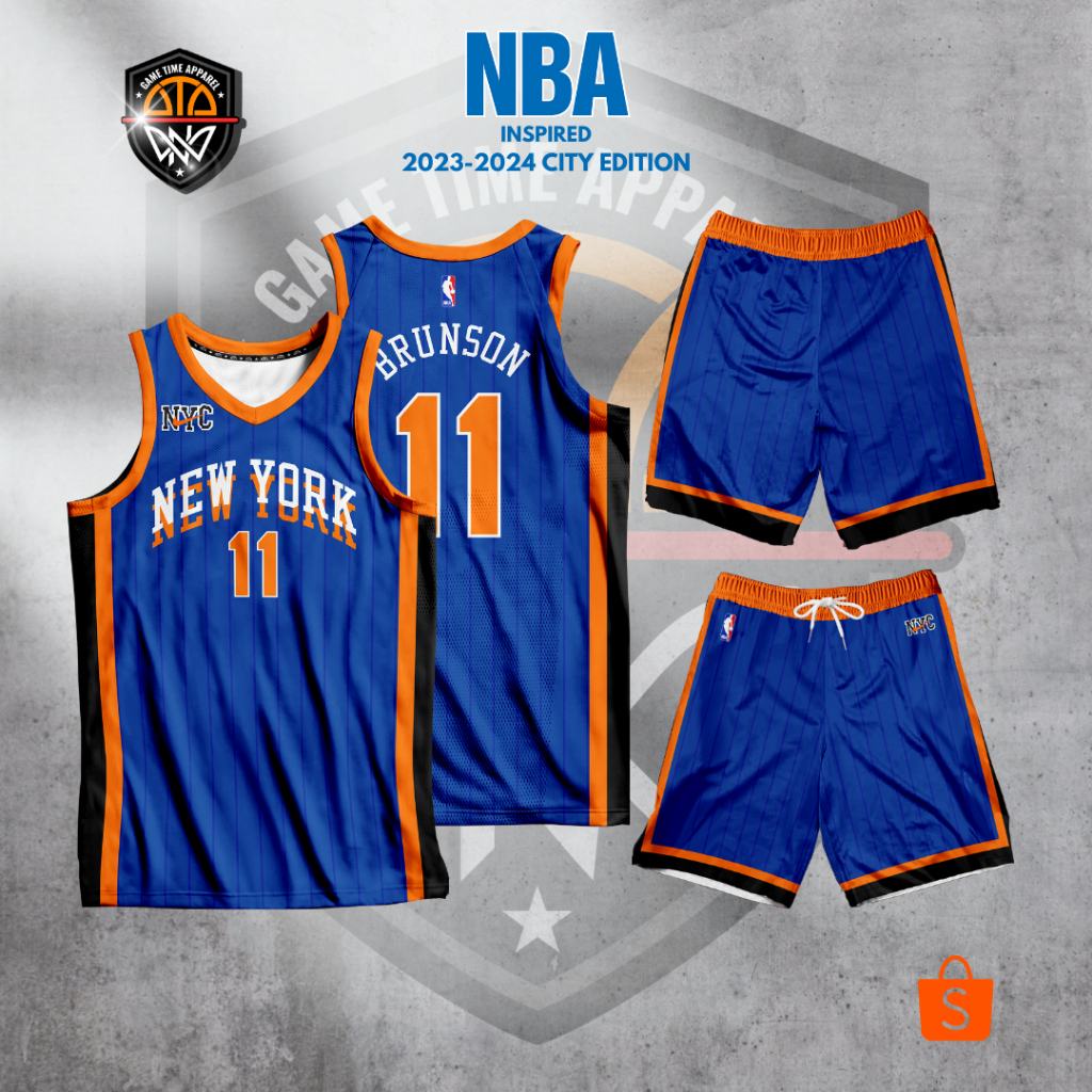 GTA 20232024 NEW YORK KNICKS CITY EDITION FULL SUBLIMATION HIGH