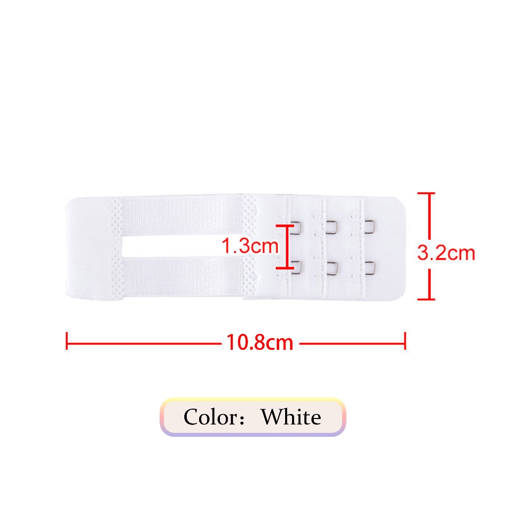 1Pcs Ladies 2 & 3 Hooks Extender Elastic Stretchy