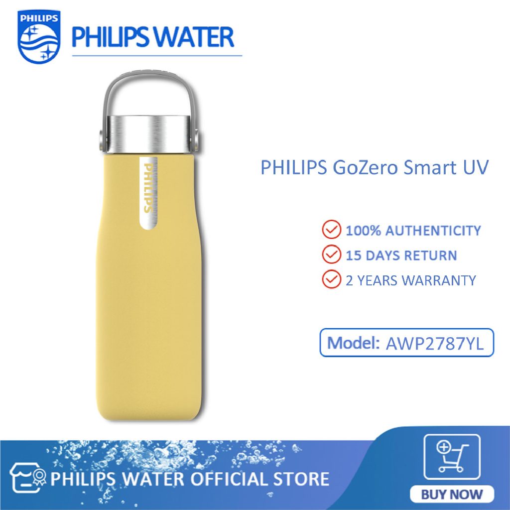 Buy Philips GoZero Hydration Smart Bottle - 20oz - Yellow online