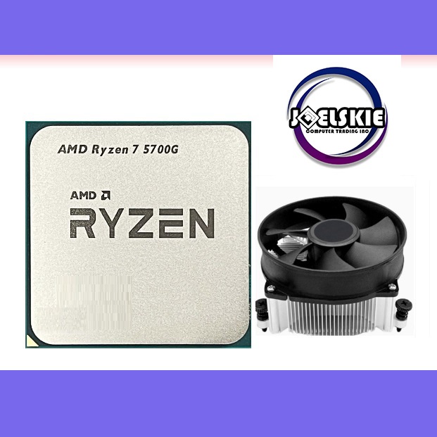 Amd Ryzen 7 5700g Processor Tray Type W Amd Stealth Wraith Cooler Brandnew Shopee Philippines 0514