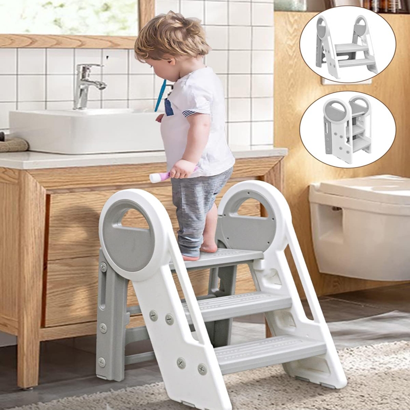 Adjustable Toddler Step Stools for Bathroom,for Kids Toilet Potty