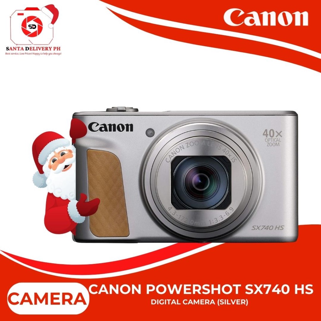 Canon PowerShot SX740 HS Digital Camera (Silver) Shopee Philippines