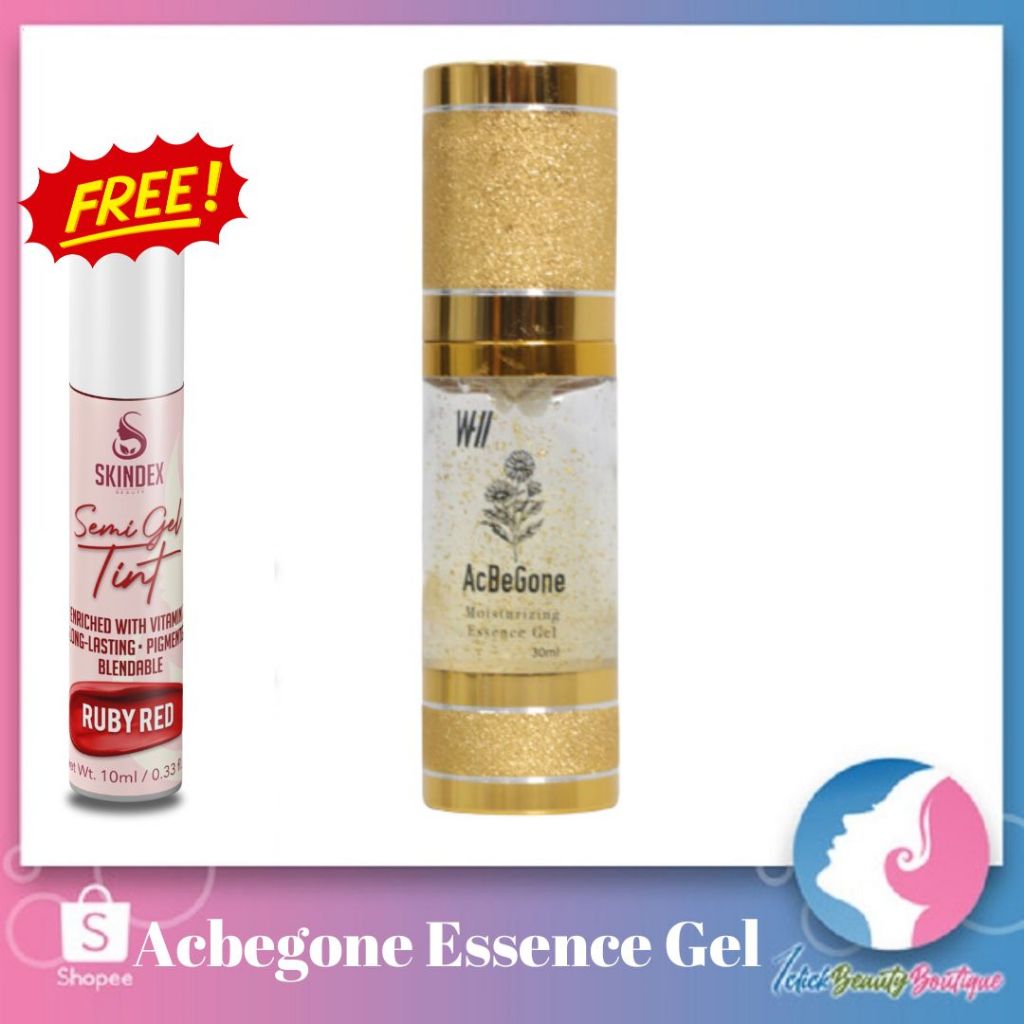 NEW PACKAGING!!! WII Acbegone Essence Gel 30ml FREE Tint Shopee