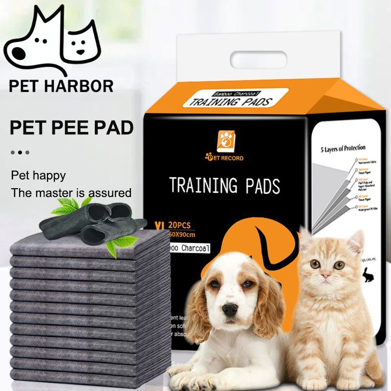 Dog Pee Pad Training Pad Bamboo Charcoal Dog Pads Dog Potty Pads Cat