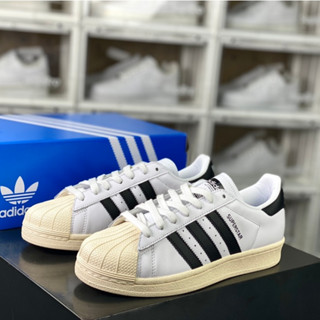 Adidas superstar white with black stripes size outlet 5