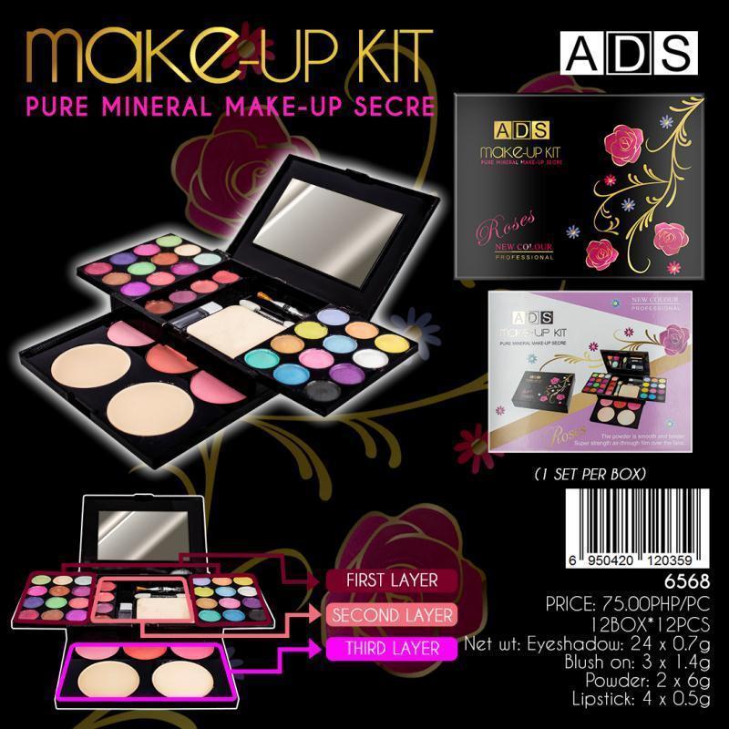 Beauty ADS Makeup Kit 6568 Shopee Philippines
