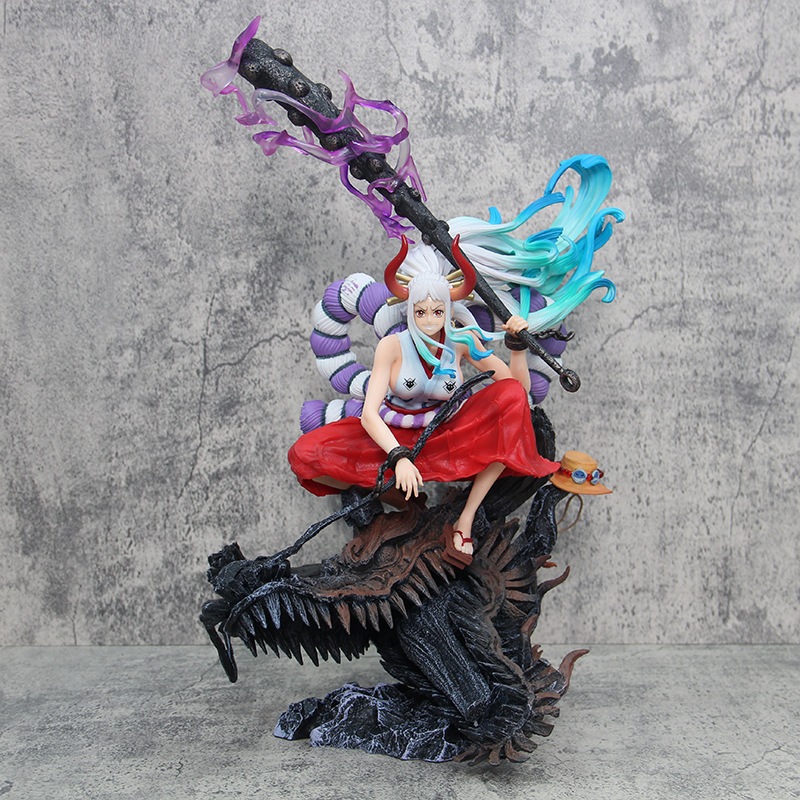 Little akiba anime one piece yamato figure model toy with box | Shopee ...