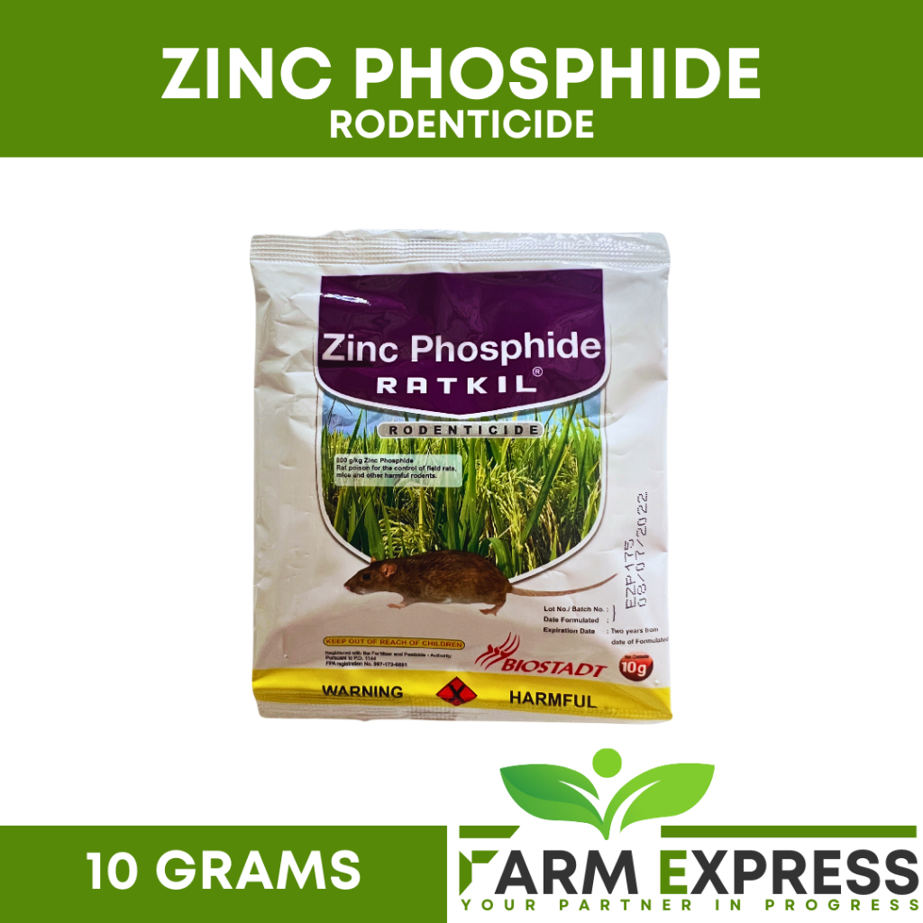 Zinc Phosphide Rodenticide 10g Shopee Philippines