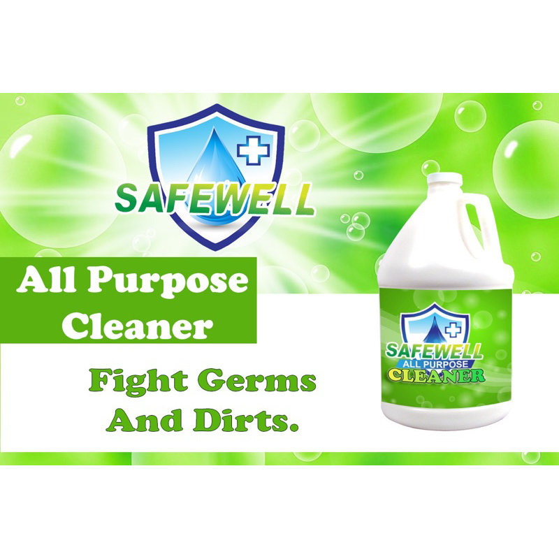 SAFEWELL ALL PURPOSE CLEANER 1 GALLON | Shopee Philippines