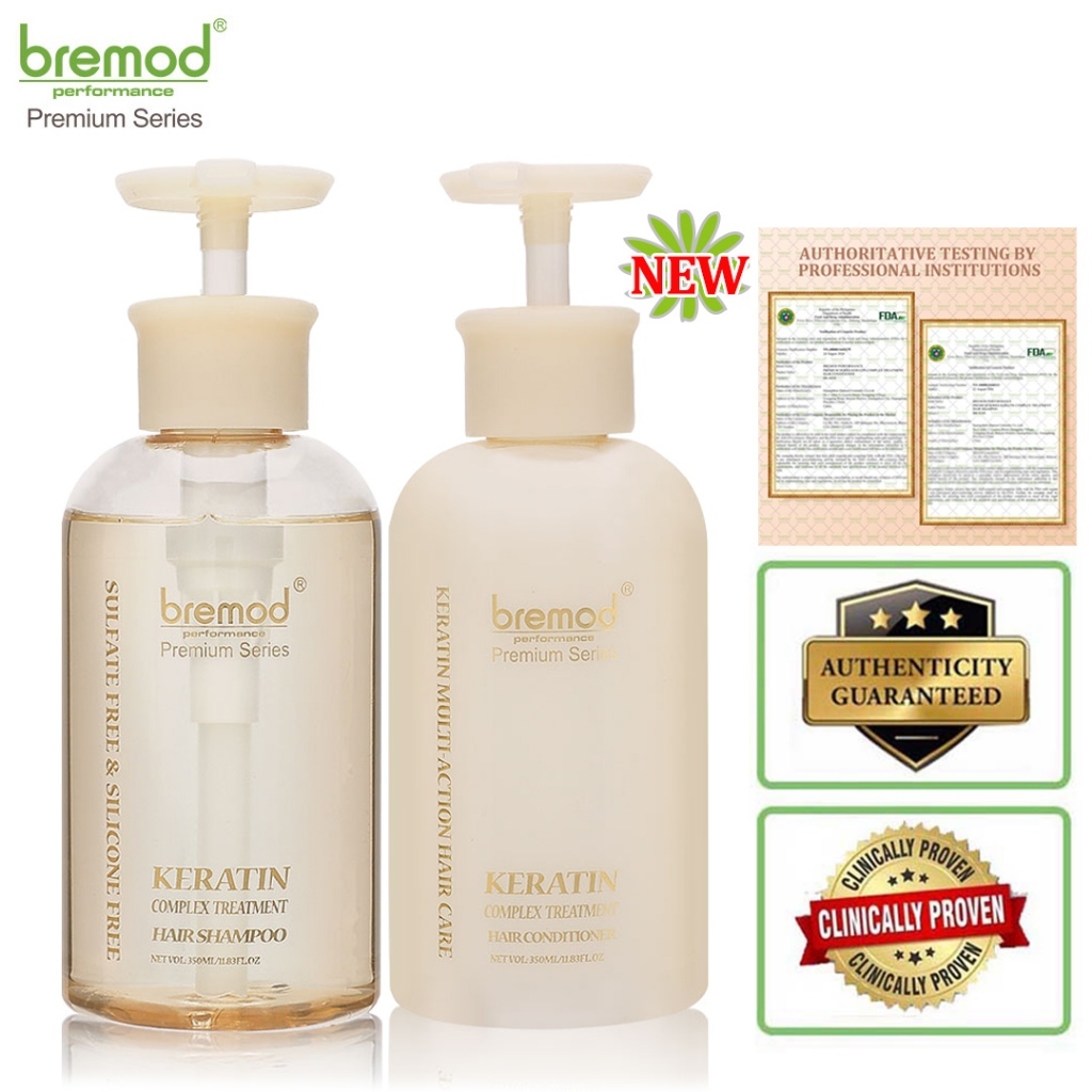 Bremod Hair Conditioner & Shampoo 400ml Washing Care Scalp Damage