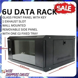 SERVER DATA RACK CABINET, 6U DATA RACK | Shopee Philippines