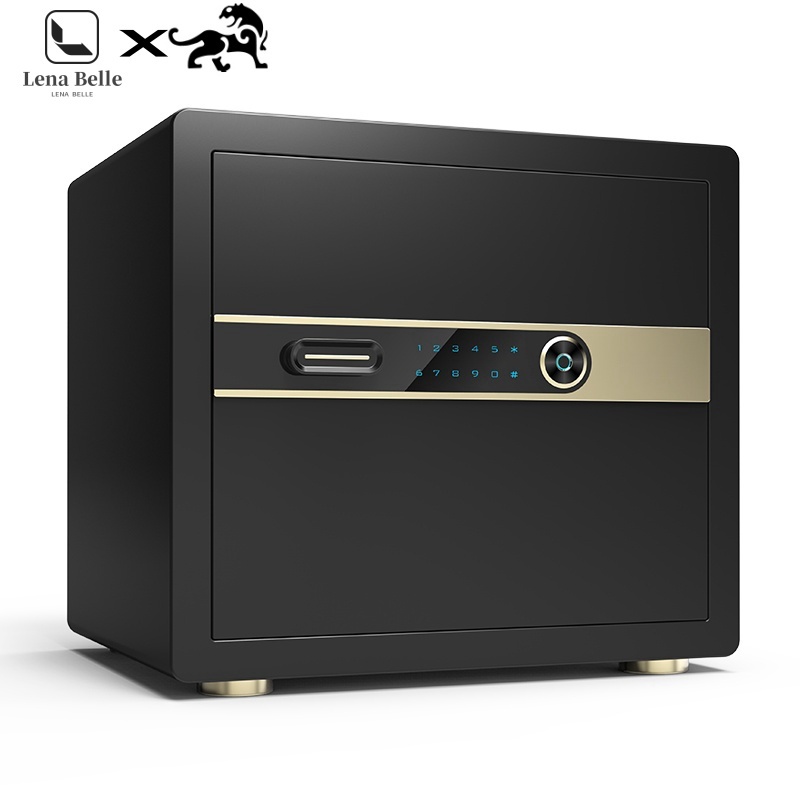 Safety Box For Money Vault Fireproof Solid Steel Home Office Hotel