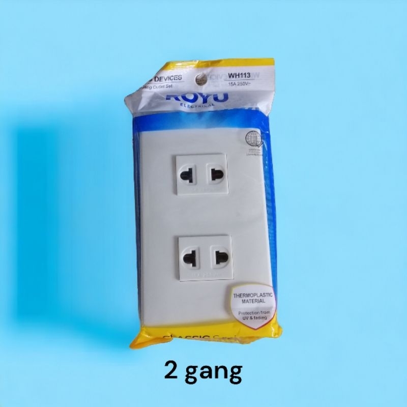 ROYU Classic Outlet set Universal | Shopee Philippines