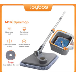 Joybos Mop With Bucket And Squeeze,hand Free Flat Floor Mop And