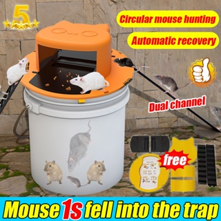 Mouse Trap Rats Cage for Household Mice Catcher Automatic Rat