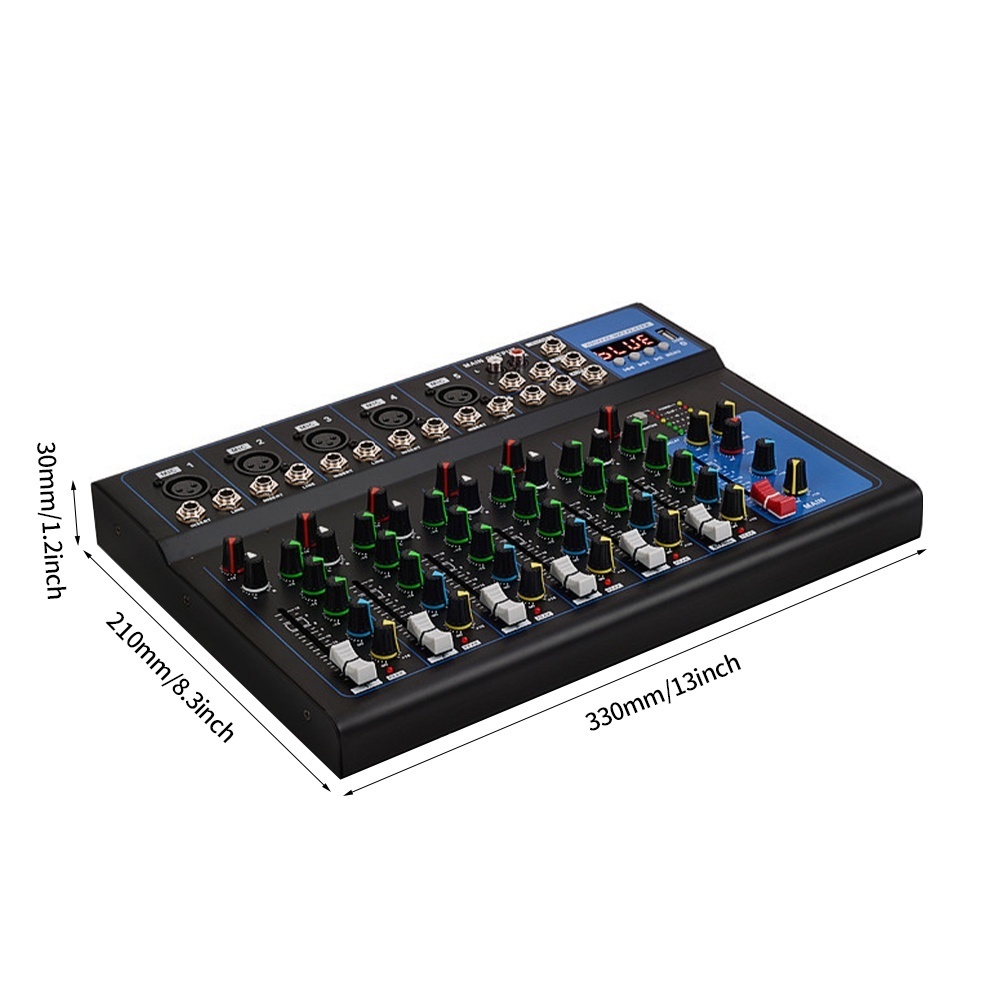 F7/F4 Channel MixerUSB Professional Mixer Console Bluetooth Mixer
