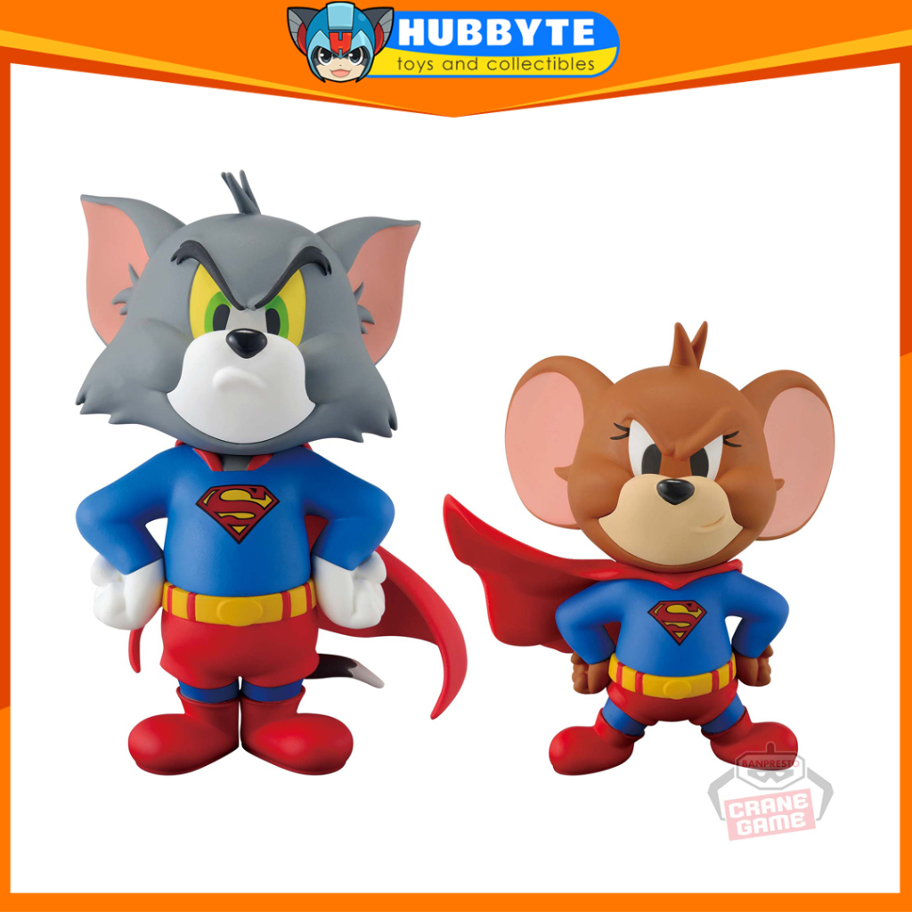 Banpresto - Tom and Jerry Figure Collection Tom and Jerry as Superman ...