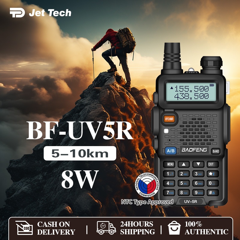 Talkie-walkie Baofeng UV-5R tri-power 8W