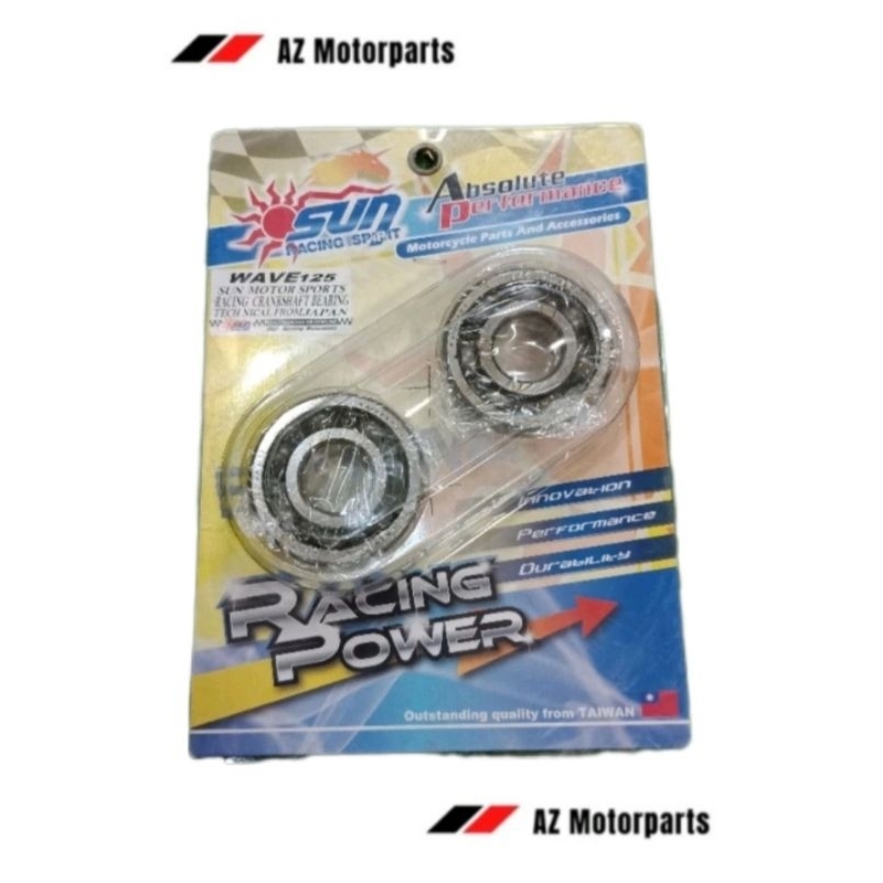 Racing Crankshaft Hispeed Bearing Sun for Wave 125 Shopee Philippines