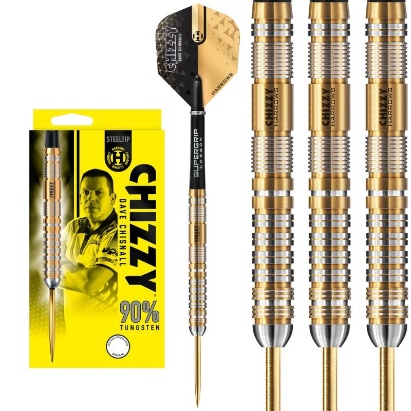 HARROWS DAVE CHISNALL CHIZZY SERIES 2 [24G] 90% TUNGSTEN STEEL TIP ...