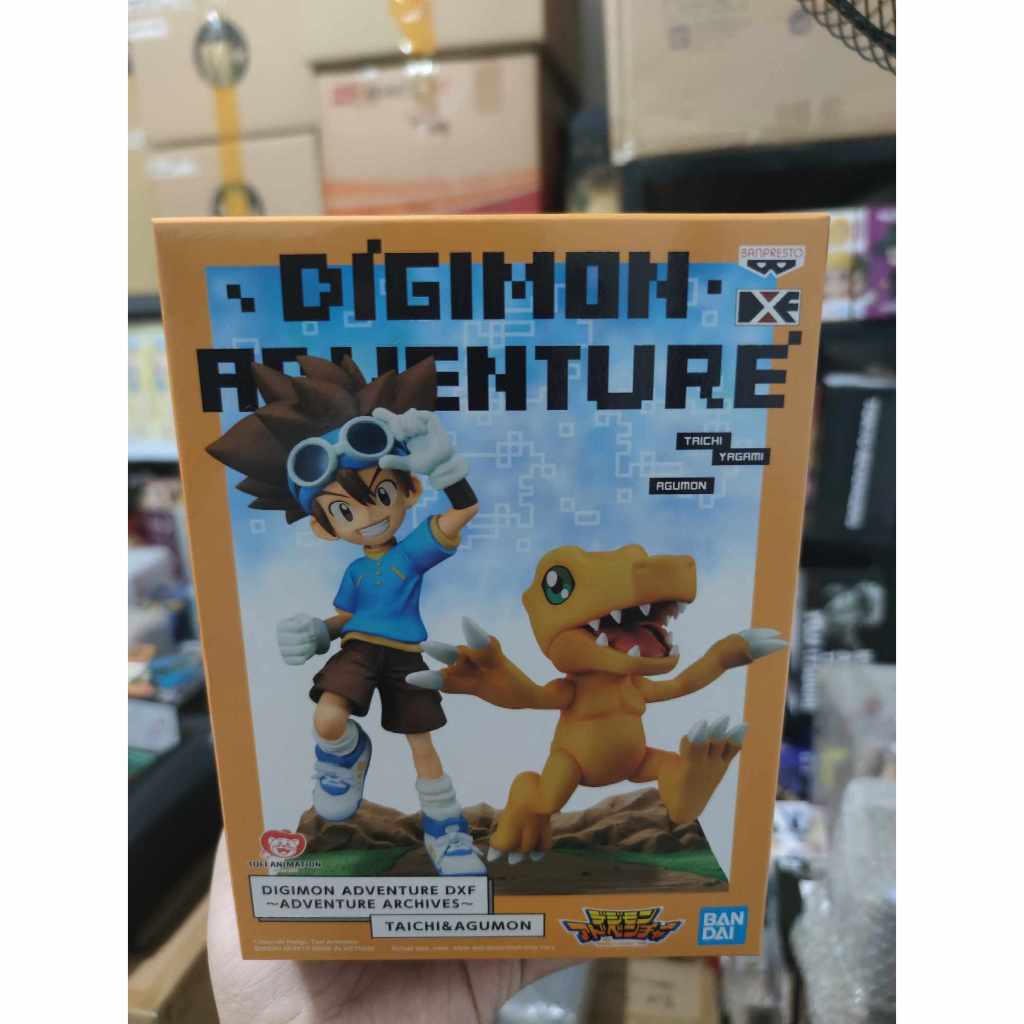 DIGIMON ADVENTURE DXF: ADVENTURE ARCHIVES TAICHI ＆ AGUMON | Shopee ...
