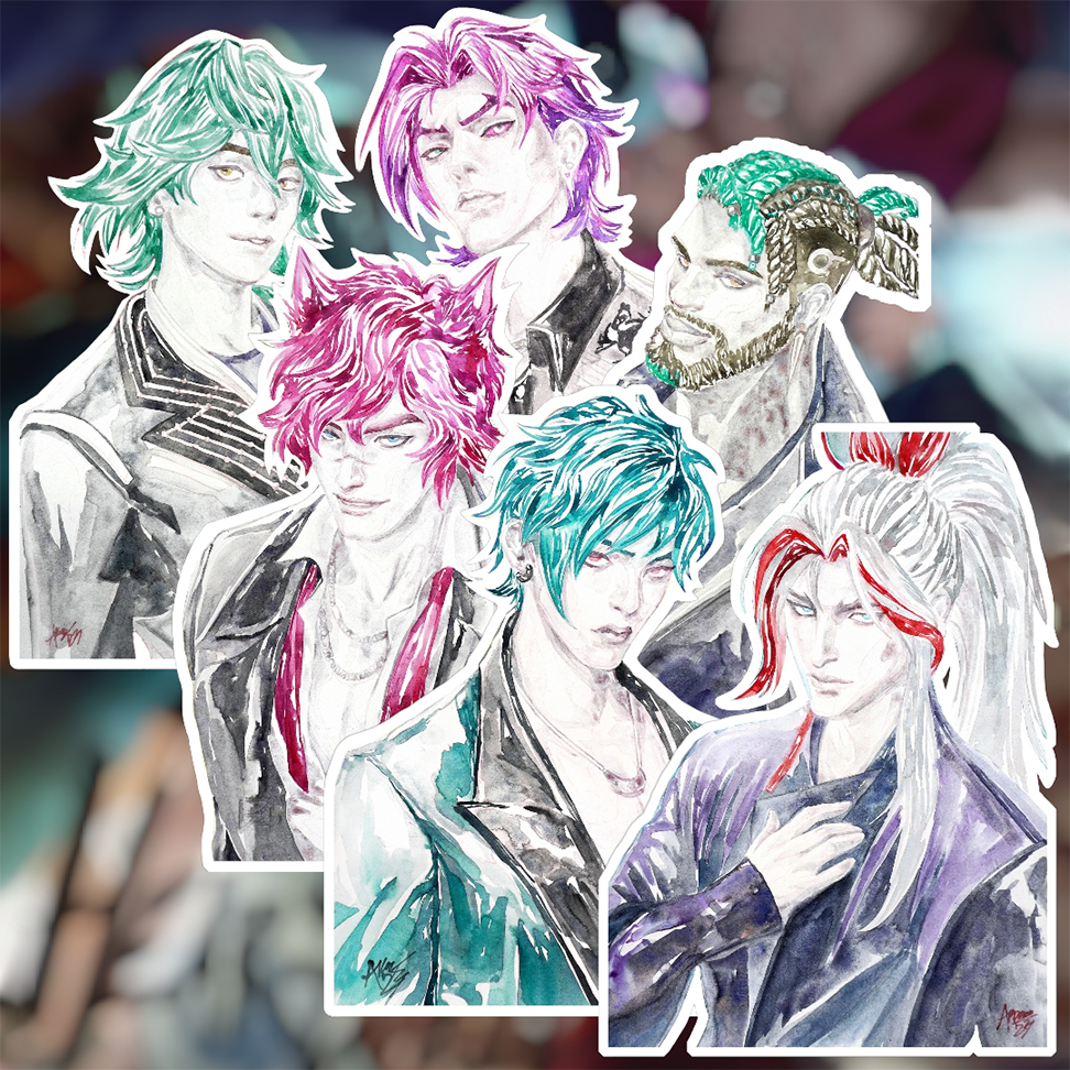 Heartsteel Vinyl Sticker Set | Shopee Philippines