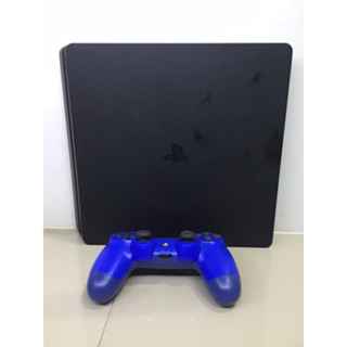 Sony PlayStation 4 Slim Console, 500GB, DualShock 4 Controller and Call of  Duty: WWII game, with