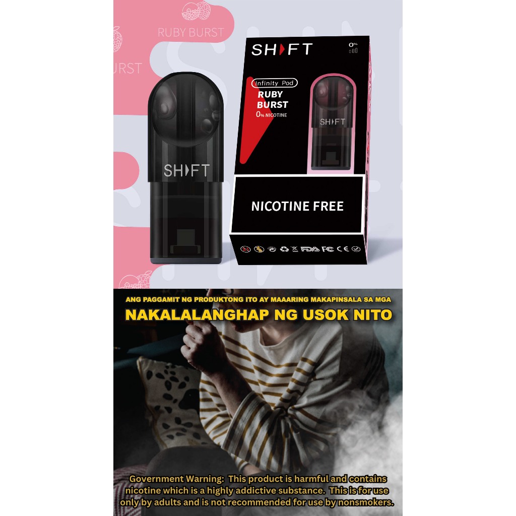 NEW SHFT INFINITY RUBY BURST 0% FOR ADULT 18 ABOVE ONLY | Shopee ...