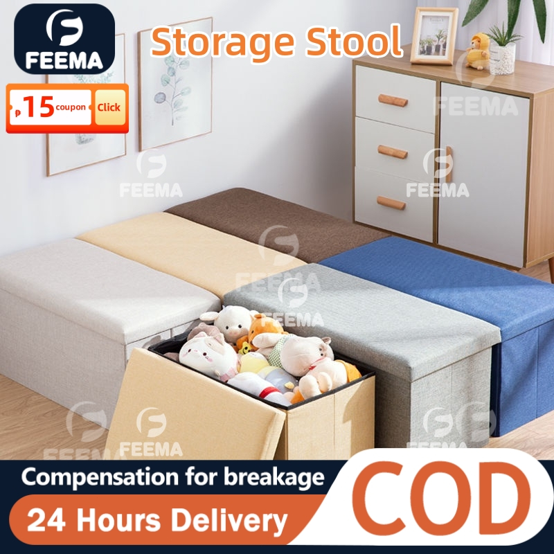 Multi-functional Sofa Storage Stool, Large Capacity Storage Stool Chair ...
