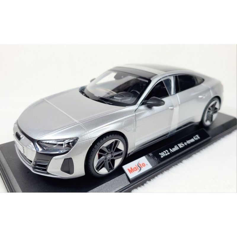 Maisto Die Cast Special Edition 1:18 Silver 2022 Audi RS E-tron GT ...