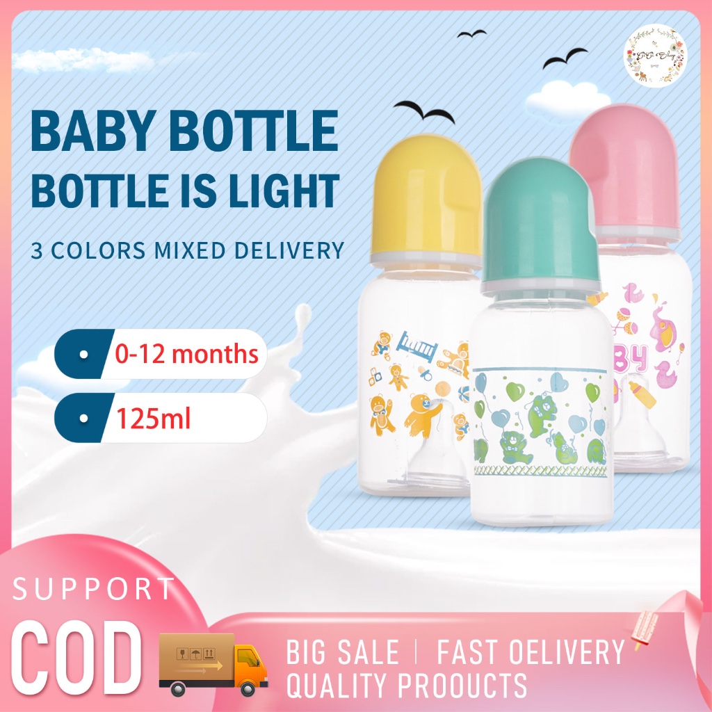 CICI Standard Bpa Free Baby Bottle Infant Newborn Learn Feeding Bottles
