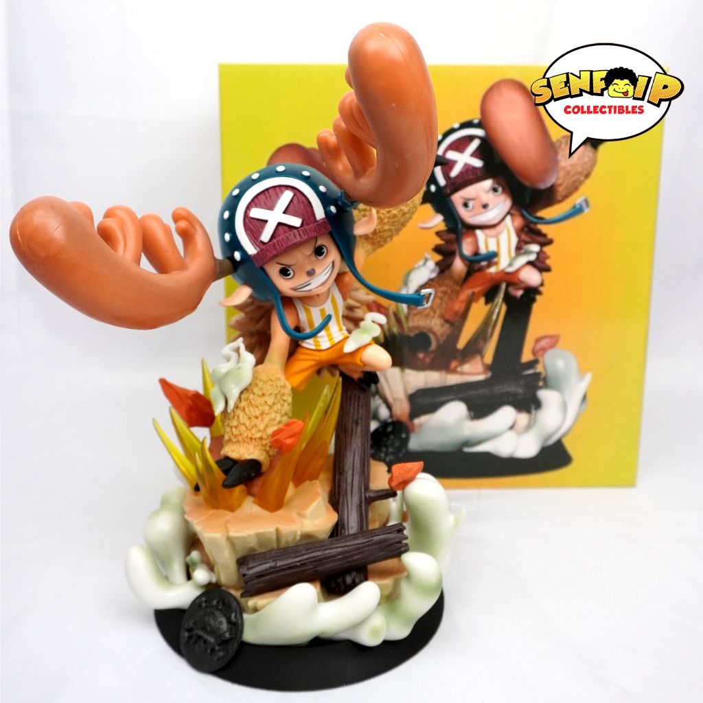 HQKO 22cm Anime One Piece Pt New Chopper Tony Corner Enhanced Doll ...